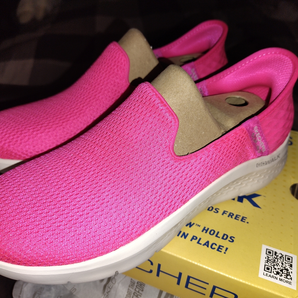 Skechers Pink Slip-On Sneakers